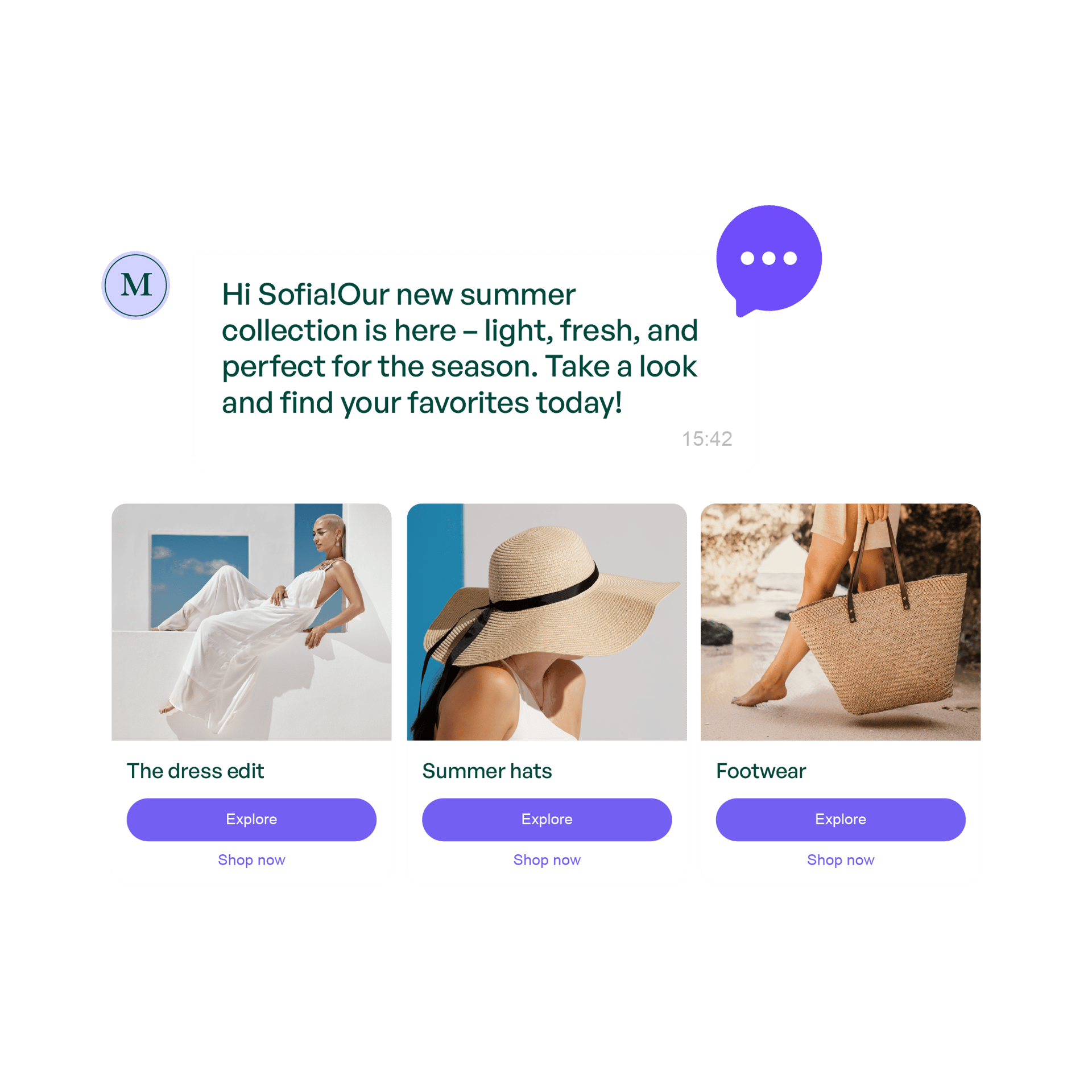 GMS Viber Carousel Messages