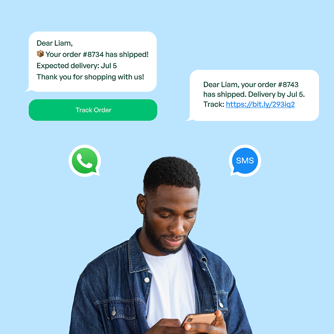 WhatsApp to SMS fallback